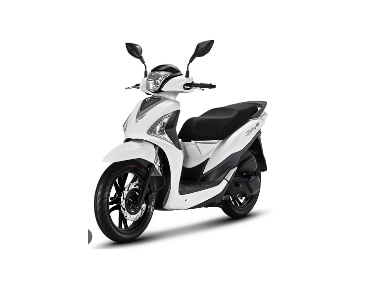 SYM ST 200 χρώμα λευκό - 5/2019 Τιμή :1500€